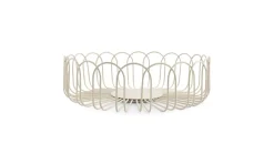 ohgreen Servies|Draadmand 26,5xh7,5 grijs flor