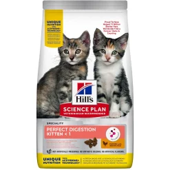 ohgreen Werelddierendag|Hond Voeding|Droogvoer voor kittens Perfect Digestion met kip en rijst 1.5 kg