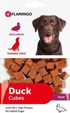 ohgreen Werelddierendag|Hond Voeding|Duck cubes 85 gr
