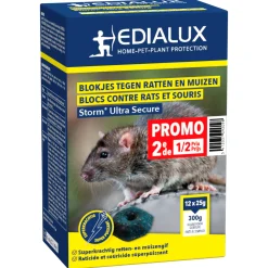 ohgreen Ongedierte|Duopack Storm Ultra Secure blokjes tegen ratten en muizen