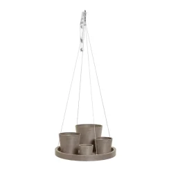 ohgreen Kunststof|Ecocheques|ECOPOTS HANG SAUCER 36CM TAUPE
