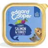 ohgreen Hond Voeding|Edgard & cooper, cup voor adult honden met zalm & kalkoen, 150g