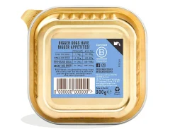 ohgreen Hond Voeding|Edgard & cooper, cup voor adult honden met zalm & kalkoen, 150g