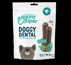 ohgreen Hond Voeding|Edgard & cooper, dental voor honden met aardbei en munt, 105g