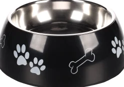 ohgreen Eet-En Drinkpotten|Eetpot divar print poot zwart xl27cm 1600ml