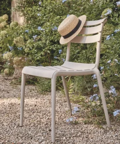 ohgreen Tuinmeubelen|Effie armstoel zwart