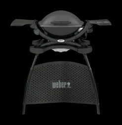 ohgreen Bbq|Electrische barbecue Q1400 met onderstel, Dark Grey