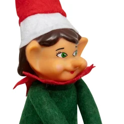 ohgreen Thema Holiday|Kerstdecoratie|Elf zilou h40cm