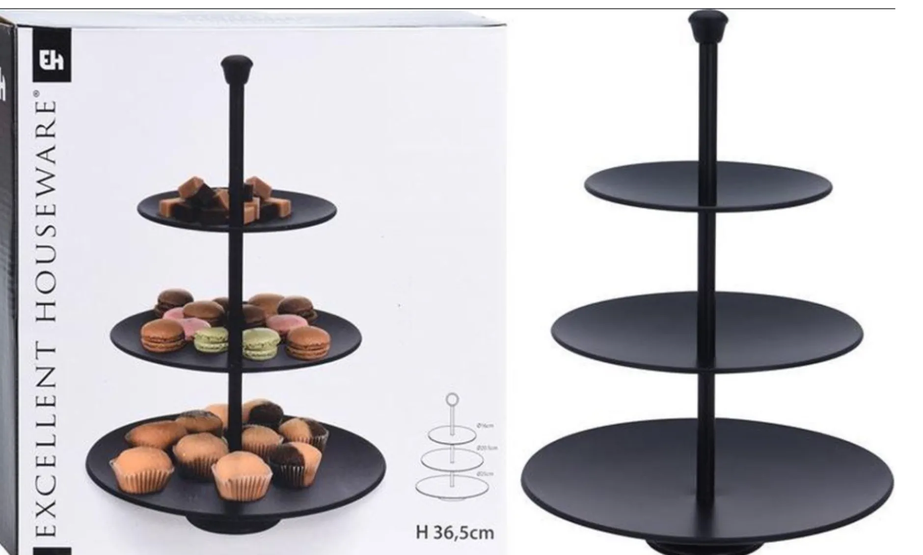 ohgreen Servies|Etagere met 3 verdiepingen