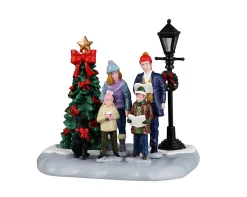 ohgreen Lemax Kerstdorpen|Family caroling