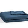 ohgreen Accessoires En Onderhoud|FLOCON THROW 130x180 Fjord (dark blue) Polaire