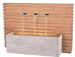 ohgreen Water|Fontein lange muur