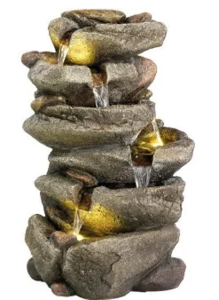 ohgreen Water|Fontein rotsen waterval