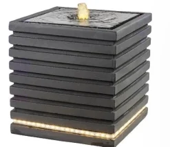 ohgreen Water|Fontein vierkant met ribbels