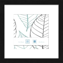 ohgreen Sfeermakers|fotolijst halmstad zwart 15x15 cm