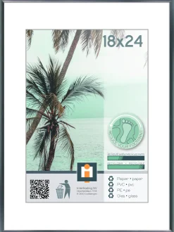 ohgreen Sfeermakers|fotolijst kyoto zilver 18x24 cm