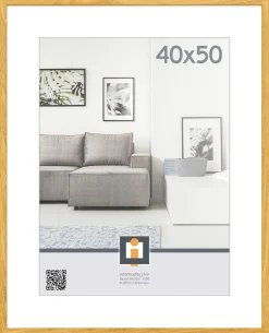 ohgreen Sfeermakers|fotolijst livorno eik 40x50 cm