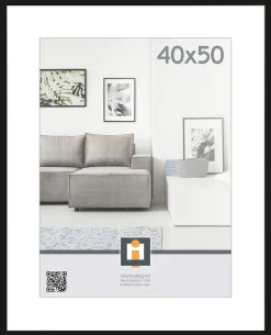 ohgreen Sfeermakers|fotolijst livorno zwart 40x50 cm