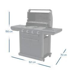 ohgreen Bbq|Gasbarbecue 4 Series Onyx S
