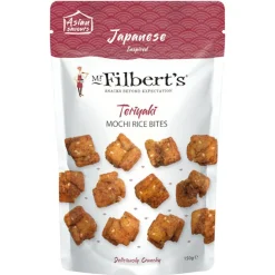 ohgreen Voeding|Gefrituurde rijstcrackers met teriyaki smaak 150g