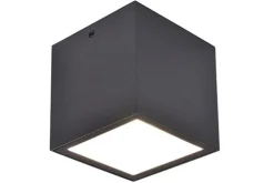 ohgreen Verlichting|Gemini plafondlamp donker grijs led 6.9w