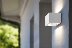 ohgreen Verlichting|Ecocheques|Gemini wandlamp mat wit led 10.5w