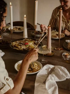ohgreen Kaarsen|Geribde obelisk kaars
