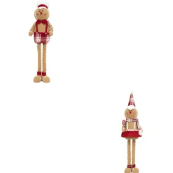 ohgreen Thema Holiday|Kerstdecoratie|Gingerbreadman h89cm