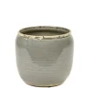 ohgreen Potten En Vazen|Glazed shades Pot costa s grey d18,5h19