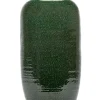 ohgreen Potten En Vazen|Glazed shades Vaas l l30xb30x60 d.groen
