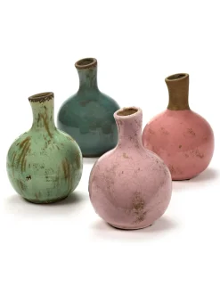 ohgreen Potten En Vazen|Gold & Pastel Vaas l l17xb17xh24cm ass/4 mix