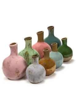 ohgreen Potten En Vazen|Gold & Pastel Vaas l l17xb17xh24cm ass/4 mix