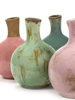 ohgreen Potten En Vazen|Gold & Pastel Vaas l l17xb17xh24cm ass/4 mix