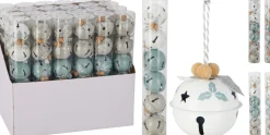 ohgreen Kerstornamenten|Thema Cosy|Hangdeco bellen set van 6 stuks