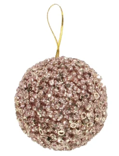 ohgreen Kerstballen|Hangdeco berry bal oudroze