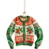 ohgreen Thema Classic|Kerstornamenten|Hanger vintage sweater rood groen