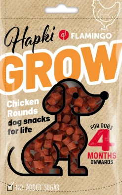 ohgreen Werelddierendag|Hond Voeding|Hapki grow rondjes met kip 85gr