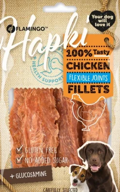 ohgreen Hond Voeding|Werelddierendag|Hapki kipfilets flexible joints 85gr
