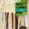 ohgreen Werelddierendag|Hond Voeding|Hapki lamb & fish sushi strips 85gr