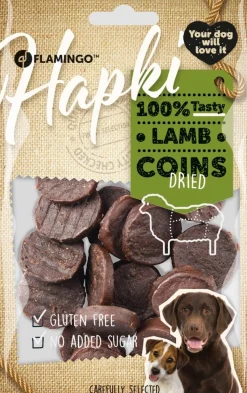 ohgreen Werelddierendag|Hond Voeding|Hapki lamb coins 85gr