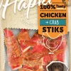 ohgreen Werelddierendag|Hond Voeding|Hapki staaf met krab en kip 85gr