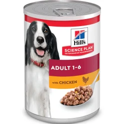 ohgreen Hond Voeding|Hill's science plan adult hondenvoer nat kip 370g blik
