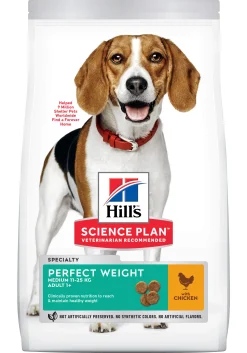 ohgreen Werelddierendag|Hond Voeding|Hill's Science Plan Adult Perfect Weight Medium hondenvoer kip 2kg