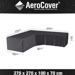 ohgreen Accessoires En Onderhoud|Hoes lounge L/T 270x270x100xh70cm