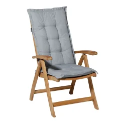 ohgreen Accessoires En Onderhoud|Hoge rug 50x123cm panama light grey