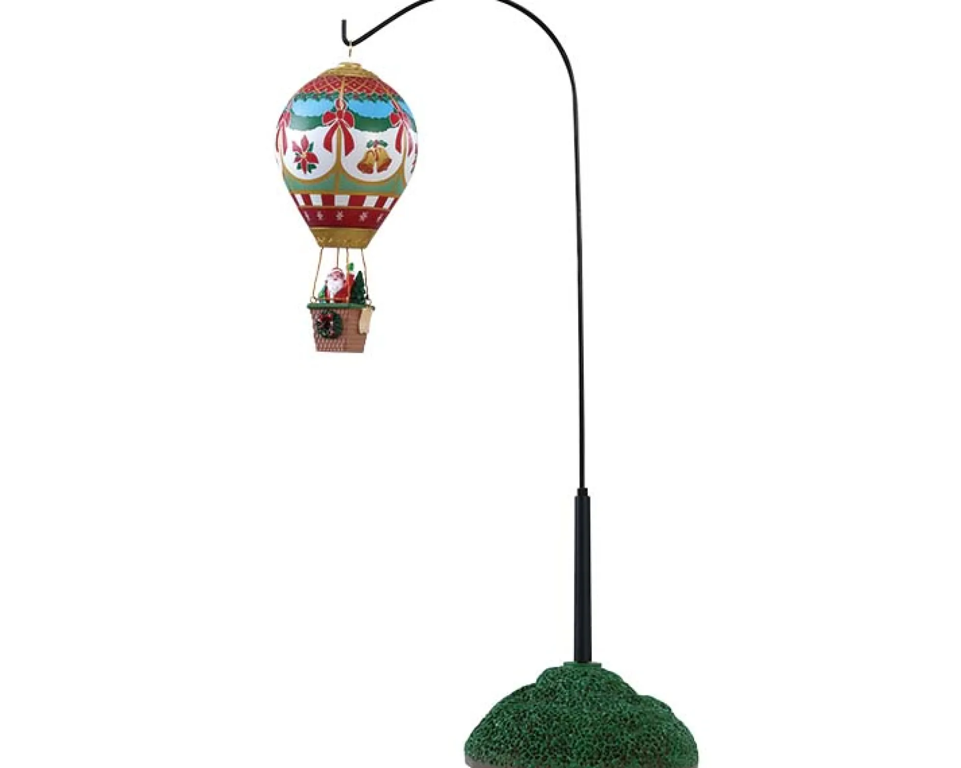ohgreen Lemax Kerstdorpen|Holiday cheer hot air balloon, b/o (4.5v)