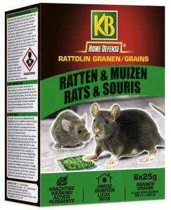 ohgreen Ongedierte|Home Defense Rattolin granen 6x25g