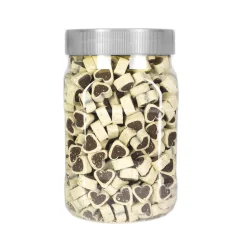 ohgreen Hond Voeding|Werelddierendag|Hond hartjes lam/rijst 500 gr./pot (promo pot)