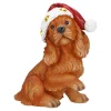 ohgreen Kerstdecoratie|Hond met kerstmuts