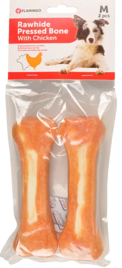 ohgreen Hond Voeding|Hondenbeen wit kip 2st-220g-15cm